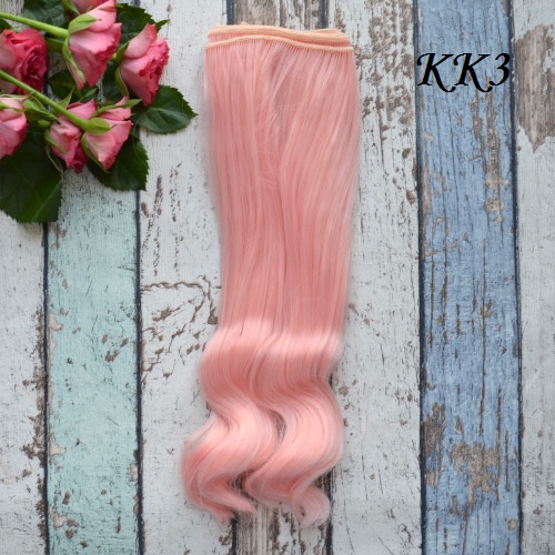 • Волосы для кукол. Длина волос 22 см, ширина треса 1 метр. Цена указана за 1 метр.