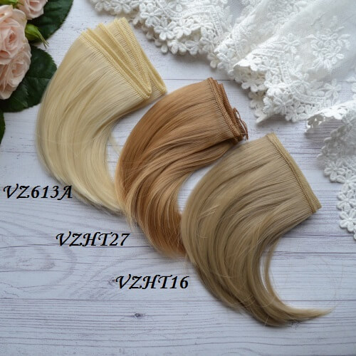 • Волосы для кукол. Длина волос 10см. Ширина трессы 1м. Цена указана за 1 метр.