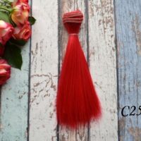 Волосся для ляльки пряме C25
