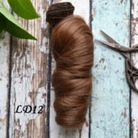 Волосся для ляльки локони LD12