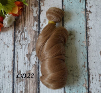 • Волосся для ляльок.
Довжина волосся 15 см, ширина тресу 1 метр.
Ціна вказана за 1 метр.