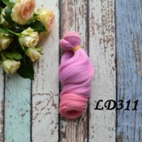 Волосся для ляльок локони LD311