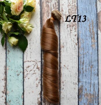 • Волосы для кукол.
Длина волос 25 см, ширина треса 1 метр.
Цена указана за 1 метр.