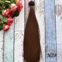 Штучне волосся для ляльок N28