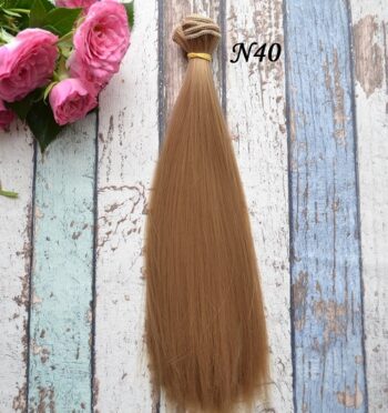 • Волосся для ляльок.
Довжина волосся 35см, ширина штресса 1 метр.
Ціна вказана за 1 метр.