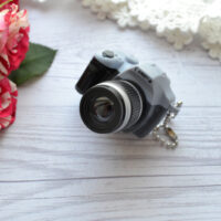 Міні фотоапарат для ляльки сірий AF07