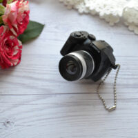 Міні фотоапарат для ляльки чорний AF08