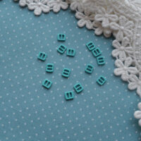 Міні Пряжка м’ята 6*5мм для ременя 3мм 4шт MF019