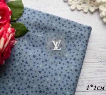 Термонаклейка Louis Vuitton бела 1*1см