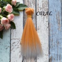 Пряме волосся для ляльки C01AL