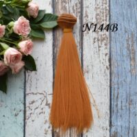 Пряме волосся для ляльки N144B