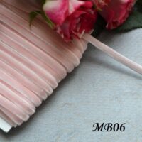 Стрічка оксамитова рожева 4мм