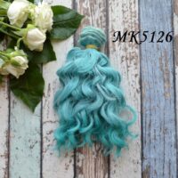 Воолосcя для ляльки кучеряшки 15см  VMK5126