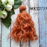 Воолосcя для ляльки кучеряшки 15см  VMKT2735