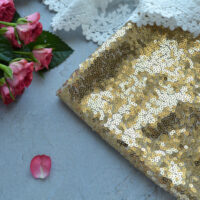 Паєтка на сітці 3мм Відріз 20*50см TKR032