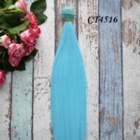 Волосся для ляльки блакитний 25см CT4516