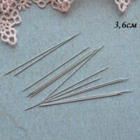 Голка для пришивання міні-ґудзиків 36мм №12