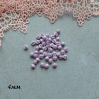 Ґудзики квіточки на ніжці 4 мм