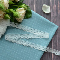 Мереживо тонке біле 17 мм М205