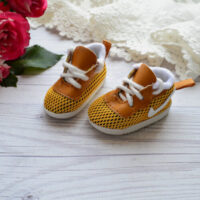 Кросівки для ляльок руді Nike AK40