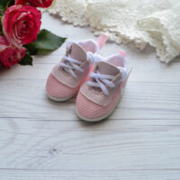 Кросівки для ляльок рожеві Nike AK41