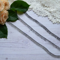 Ресницы для куклы черные 8мм G06