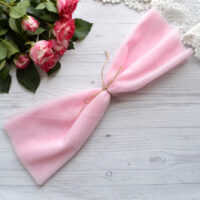 Фатин середньої жорсткості рожевий Відріз 30*150см TF30