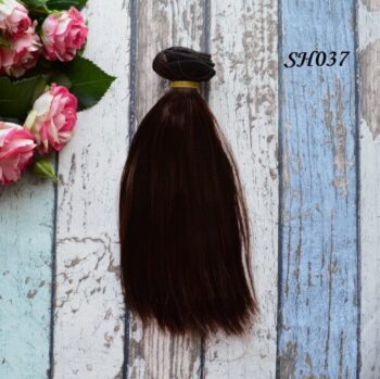 • Волосся для ляльок. Шовк.
Довжина волосся 15см. Ширина треси 1м.
Ціна вказана за 1 метр.