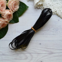 Основа для ремня куклы черная 5мм FB16