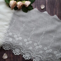 Мереживо прошва для шиття 25см екрю