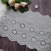 Мереживо прошва для шиття 18см екрю