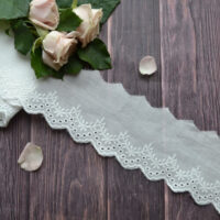 Мереживо прошва для шиття 6cм екрю