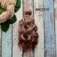 Воолосcя для ляльки кучеряшки 15см  VMKT350