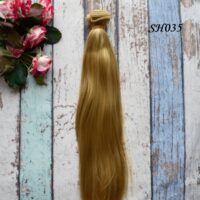 Шовкове воолосcя для ляльки 25см  VSH035