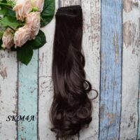 Волосcя для ляльки кудрі на кінцях 25см  SKM4A