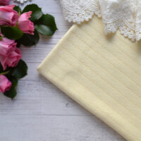 Тонкий трикотаж для білизни ляльці в смужку Відріз 25*42см TKR142