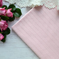 Тонкий трикотаж для білизни ляльці в смужку