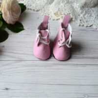Чобітки для ляльки рожеві AK78