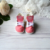 Кеди для ляльок на шнурках рожеві 5.5*2.5см AK73