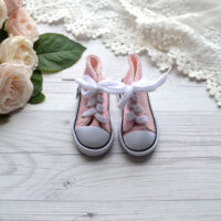 Кеди для ляльок рожеві 7,5*3,5см AK25