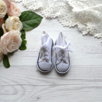 Кеди для ляльок джинсові 7,5*3,5 см AK30