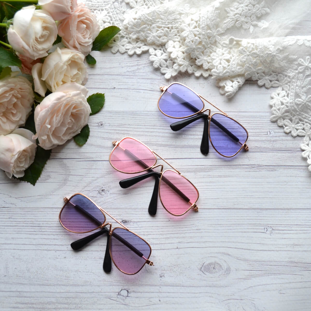 Окуляри краплі для ляльки 8*3см ALO31 • alo32 1 Окуляри краплі для ляльки 8*3см ALO31 - Зображення 2