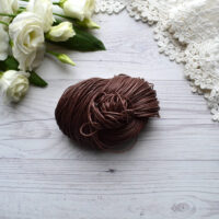 Бавовняний вощений шнур 1мм