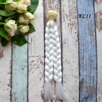 Волосся для ляльки коса 23см KC11
