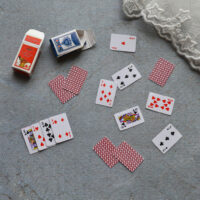 Мініатюра гральні карти 15*10мм AL55