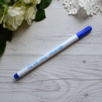 Водорозчинний маркер для тканини синій Adger AS048