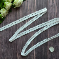 Мереживо - гумка тепла біла 15 мм М233