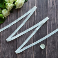 Мереживо - гумка тепла біла 10 мм М234