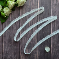 Мереживо - гумка тепла біла 12 мм М237