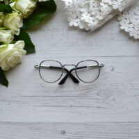 Окуляри з срібною оправою 8.2*2.7см ALO84